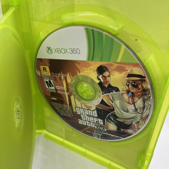 Grand Theft Auto V 5 Xbox 360 + Map - Tested - Picture 8 of 11
